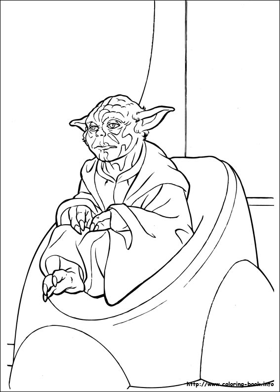 Star Wars coloring picture